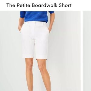 Ann Taylor curvy boardwalk Shorts 9” walking shorts